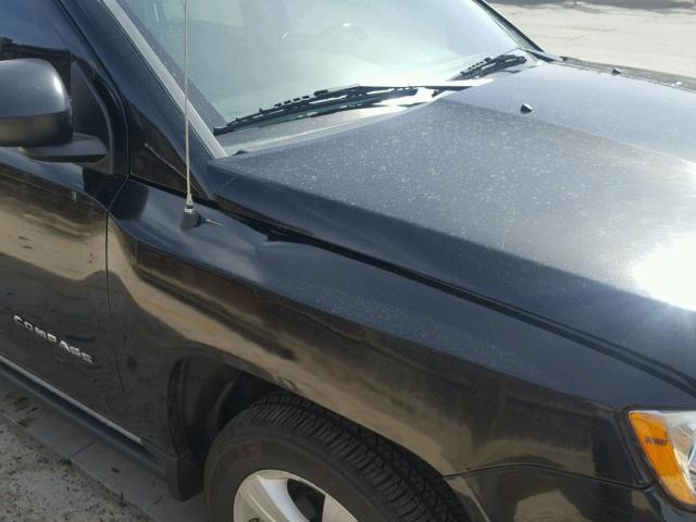 1C4NJDBB3CD539668 - 2012 JEEP COMPASS SP BLACK photo 10