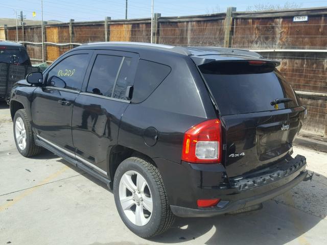 1C4NJDBB3CD539668 - 2012 JEEP COMPASS SP BLACK photo 3