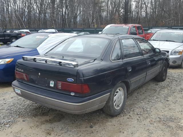 1FACP50U2LA241488 - 1990 FORD TAURUS L BLACK photo 4