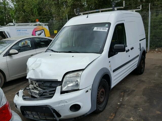 NM0LS7DN6DT139721 - 2013 FORD TRANSIT CO WHITE photo 2
