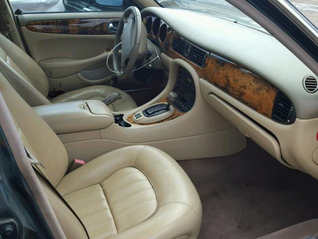 SAJDA14C5YLF01201 - 2000 JAGUAR XJ8 GREEN photo 5