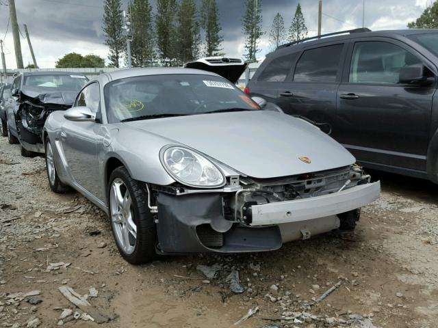 WP0AA29827U760388 - 2007 PORSCHE CAYMAN S SILVER photo 1