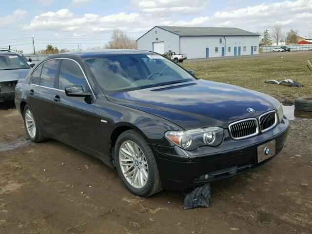 WBAGL63534DP72696 - 2004 BMW 745 I BLACK photo 1