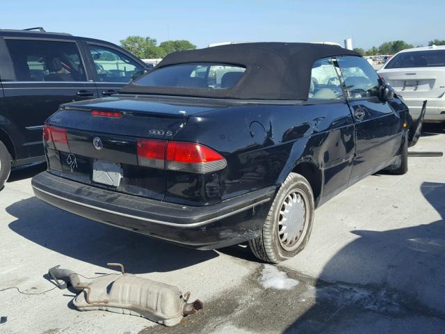 YS3DD78B7S7014873 - 1995 SAAB 900 S BLACK photo 4