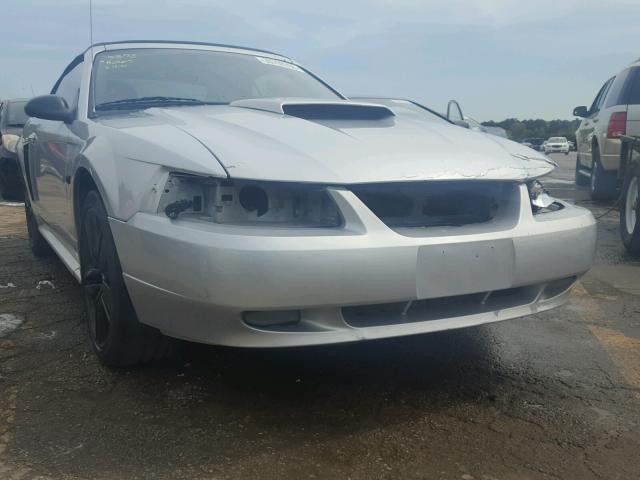 1FAFP45X63F413292 - 2003 FORD MUSTANG GT SILVER photo 9