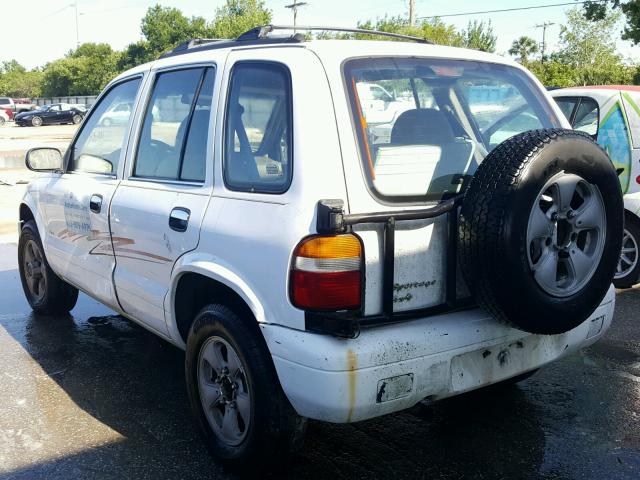 KNDJA7237S5515259 - 1995 KIA SPORTAGE WHITE photo 3