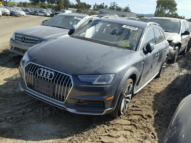 WA17NAF44JA041043 - 2018 AUDI A4 ALLROAD GRAY photo 2