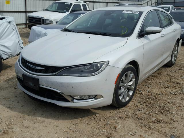 1C3CCCCB3FN684335 - 2015 CHRYSLER 200 C WHITE photo 2