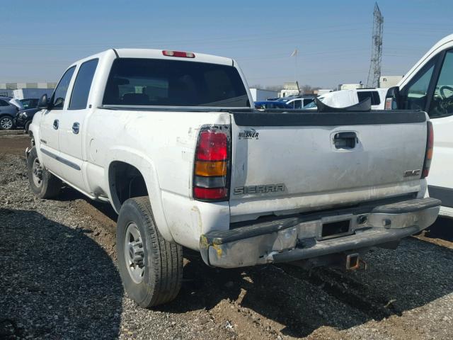 1GTHC23U86F271592 - 2006 GMC SIERRA C25 WHITE photo 3