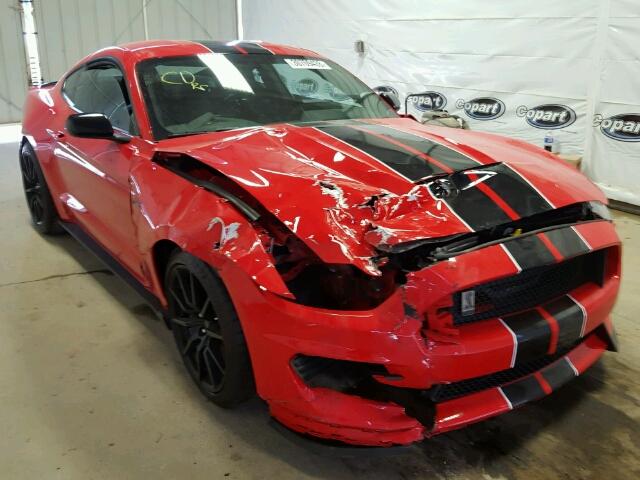 1FA6P8JZ7G5526176 - 2016 FORD MUSTANG SH RED photo 1