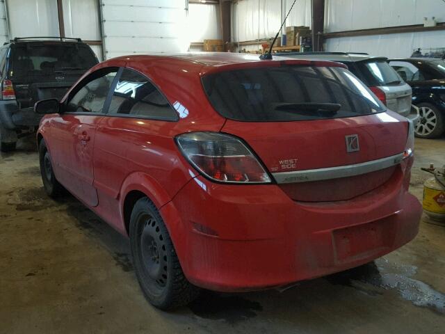 W08AT271285060245 - 2008 SATURN ASTRA XR RED photo 3