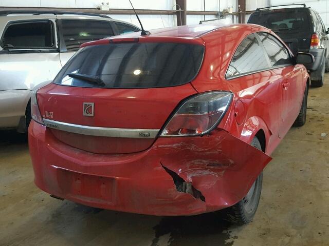 W08AT271285060245 - 2008 SATURN ASTRA XR RED photo 4