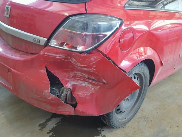 W08AT271285060245 - 2008 SATURN ASTRA XR RED photo 9