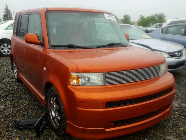 JTLKT324740159156 - 2004 TOYOTA SCION XB ORANGE photo 1