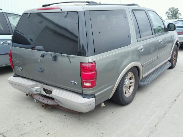 1FMRU17L5XLB08460 - 1999 FORD EXPEDITION GREEN photo 4