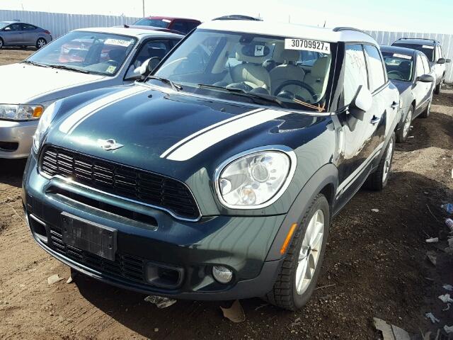 WMWZC5C58DWP34243 - 2013 MINI COOPER S C GREEN photo 2