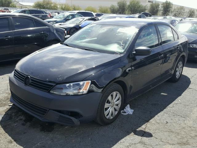 3VW2K7AJ6EM431754 - 2014 VOLKSWAGEN JETTA BASE 黑色 照片 2