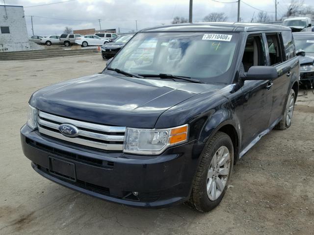 2FMDK51C59BA17255 - 2009 FORD FLEX SE BLUE photo 2