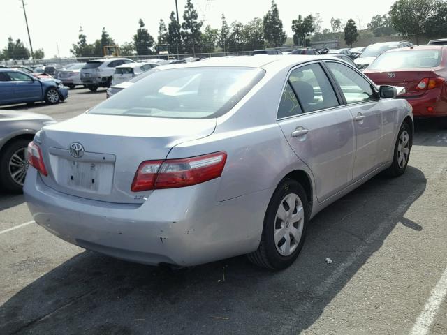 4T1BE46K77U567525 - 2007 TOYOTA CAMRY NEW SILVER photo 4