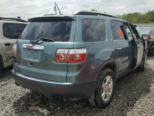 1GKER23D89J131033 - 2009 GMC ACADIA SLT მწვანე ფოტო 4