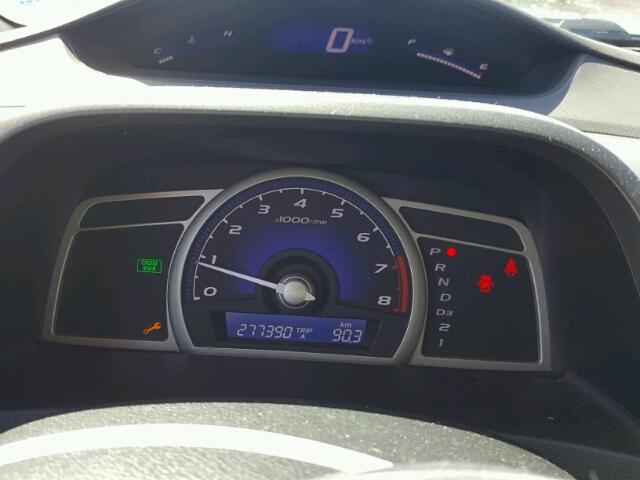 2HGFA1F02AH002044 - 2010 HONDA CIVIC EXL WHITE photo 8