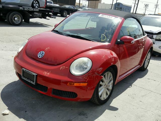 3VWRG31Y49M400224 - 2009 VOLKSWAGEN NEW BEETLE 红色 照片 2