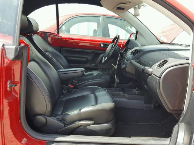 3VWRG31Y49M400224 - 2009 VOLKSWAGEN NEW BEETLE 红色 照片 5