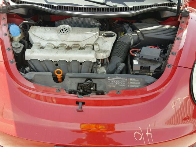 3VWRG31Y49M400224 - 2009 VOLKSWAGEN NEW BEETLE 红色 照片 7
