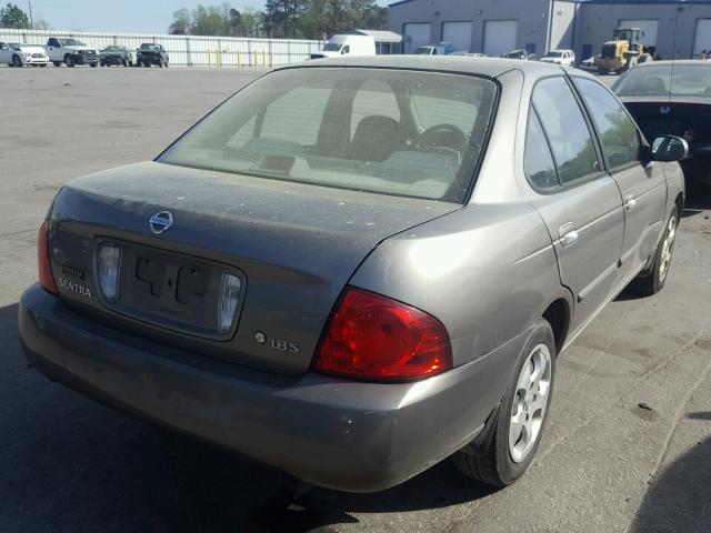 3N1CB51D65L503521 - 2005 NISSAN SENTRA 1.8 GRAY photo 4