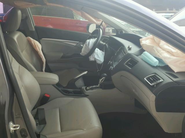 19XFB2F95FE093975 - 2015 HONDA CIVIC EXL GRAY photo 5