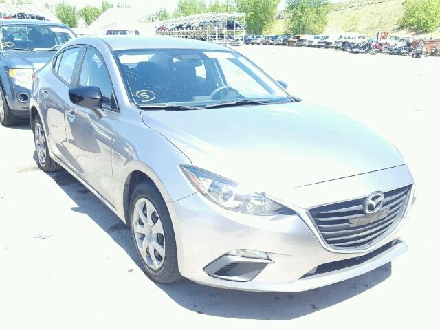 JM1BM1T7XE1127111 - 2014 MAZDA 3 SILVER photo 1