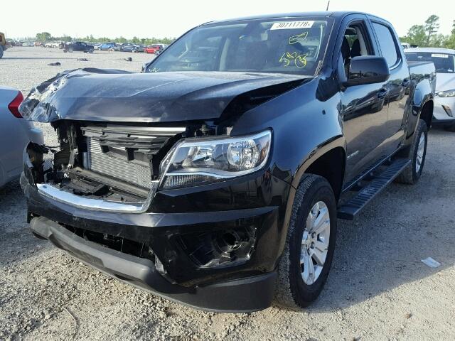 1GCGSCEN2H1293565 - 2017 CHEVROLET COLORADO L BLACK photo 2