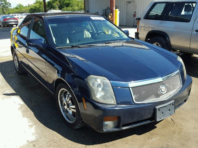 1G6DM57NX30157112 - 2003 CADILLAC CTS BLUE photo 1