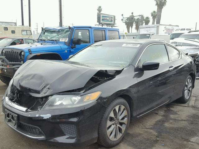 1HGCT1A33DA004015 - 2013 HONDA ACCORD LX- BLACK photo 2