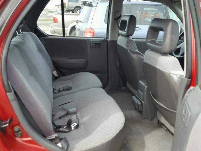 4S6CM58W6W4412144 - 1998 HONDA PASSPORT E RED photo 6