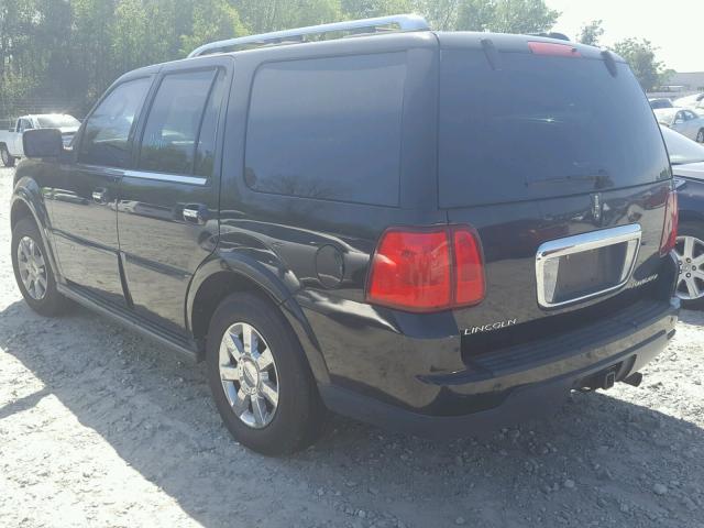 5LMFU27516LJ12110 - 2006 LINCOLN NAVIGATOR BLACK photo 3