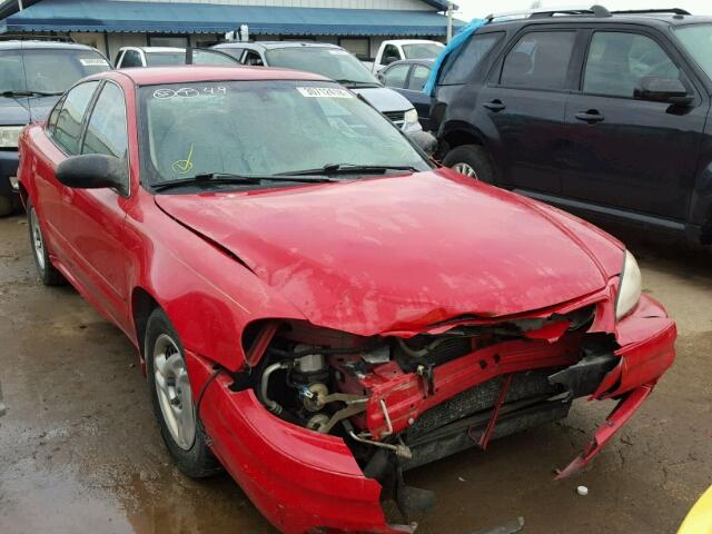 1G2NF52F93C119370 - 2003 PONTIAC GRAND AM S Qırmızı foto 1