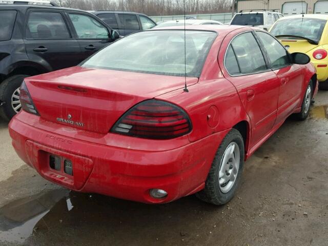 1G2NF52F93C119370 - 2003 PONTIAC GRAND AM S Qırmızı foto 4
