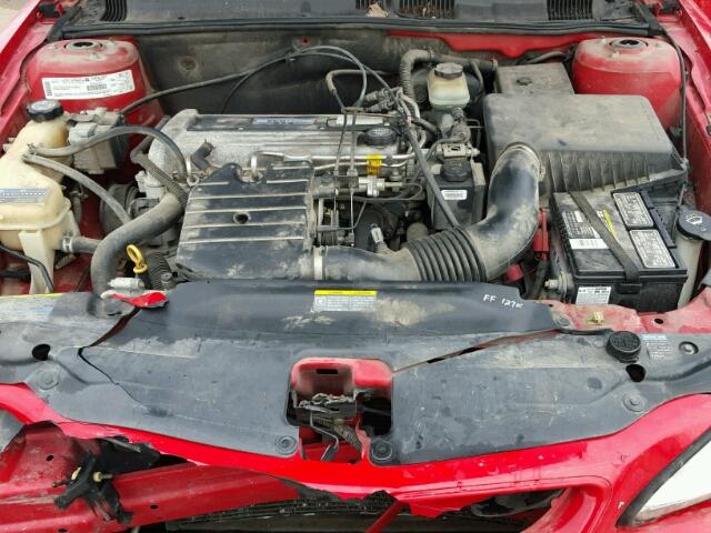 1G2NF52F93C119370 - 2003 PONTIAC GRAND AM S Qırmızı foto 7