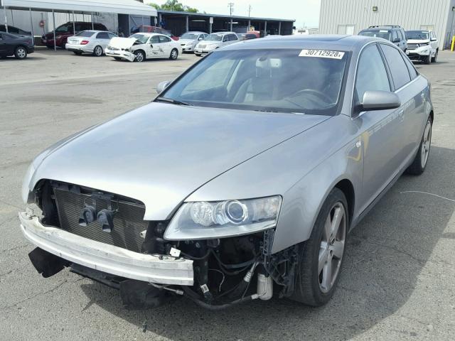 WAUEG74F26N026424 - 2006 AUDI A6 S-LINE SILVER photo 2