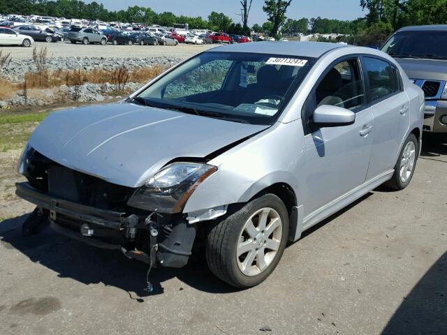 3N1AB6AP0CL781691 - 2012 NISSAN SENTRA 2.0 SILVER photo 2