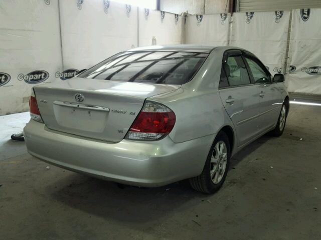 4T1BF30K45U606469 - 2005 TOYOTA CAMRY SILVER photo 4