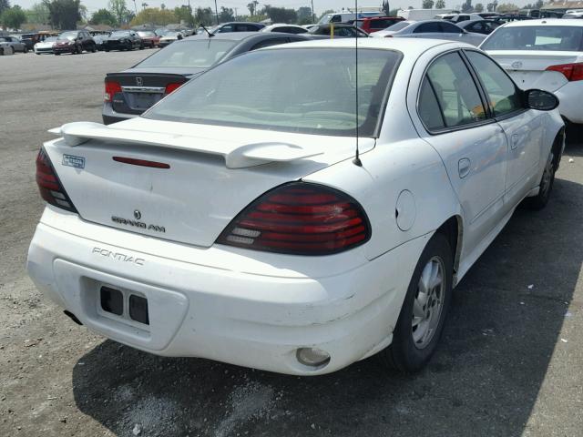 1G2NF52E94M643041 - 2004 PONTIAC GRAND AM S WHITE photo 4