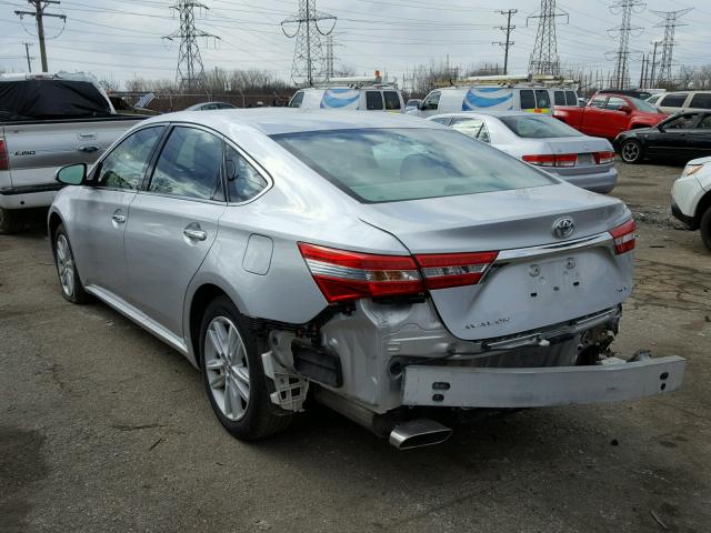 4T1BK1EB3DU051473 - 2013 TOYOTA AVALON BAS SILVER photo 3