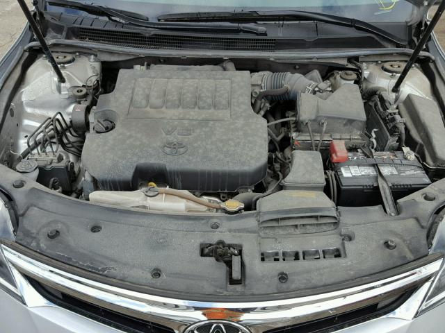 4T1BK1EB3DU051473 - 2013 TOYOTA AVALON BAS SILVER photo 7