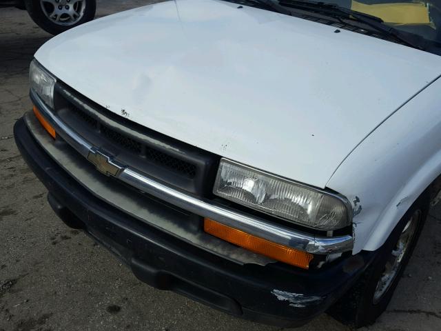 1GCCS14WXYK271515 - 2000 CHEVROLET S TRUCK S1 WHITE photo 9