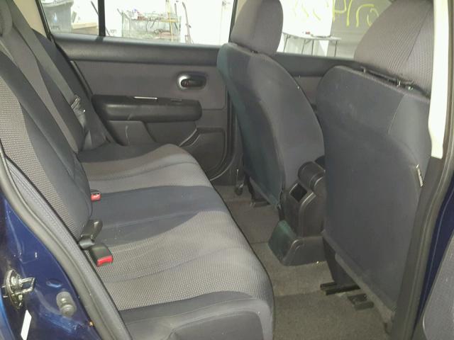 3N1BC13E67L359205 - 2007 NISSAN VERSA S BLUE photo 6