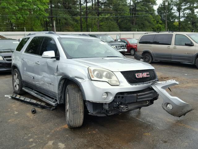 1GKLRMED5AJ159957 - 2010 GMC ACADIA SLT Gümüş foto 1