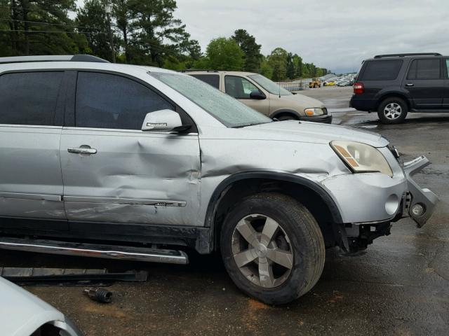 1GKLRMED5AJ159957 - 2010 GMC ACADIA SLT Gümüş foto 10