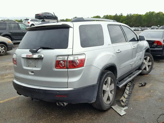 1GKLRMED5AJ159957 - 2010 GMC ACADIA SLT Gümüş foto 4
